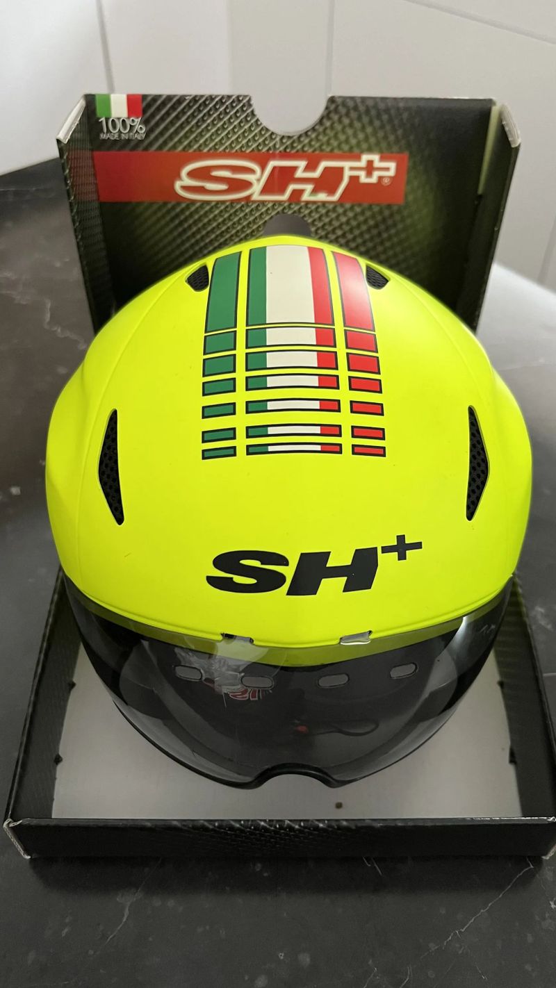 Prodám helmu - SH+ TRI Eolus yellow S/L
