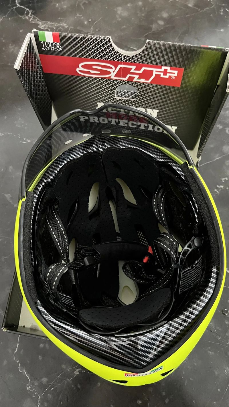 Prodám helmu - SH+ TRI Eolus yellow S/L