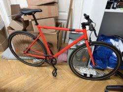 Elops Speed 500 – single speed / fixie, vel. L, 2× sada plášťů