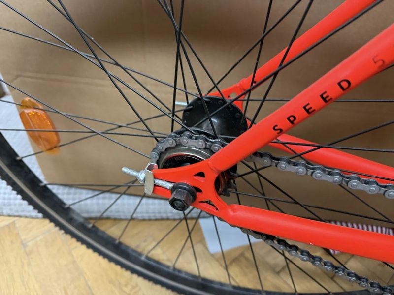 Elops Speed 500 – single speed / fixie, vel. L, 2× sada plášťů