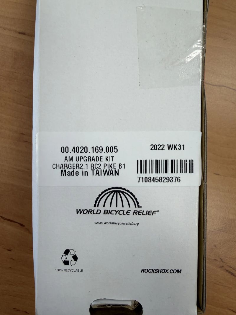 Tlumící patrona Charger 2.1 RC2 - Pike, Revelation