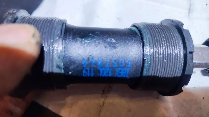 Alu kliky převodník a střed 