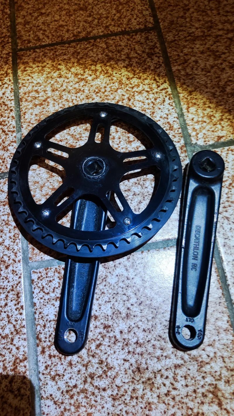 Alu kliky převodník a střed 