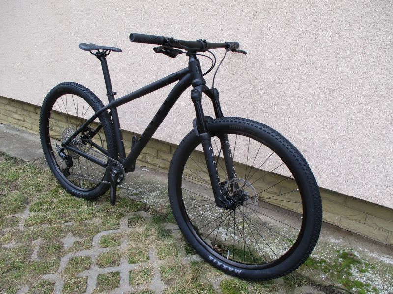 Nové lehké 29" kolo RB CR 17", vidlice Manitou Machete air, Shimano Deore 1x12, BOOST pevné osy