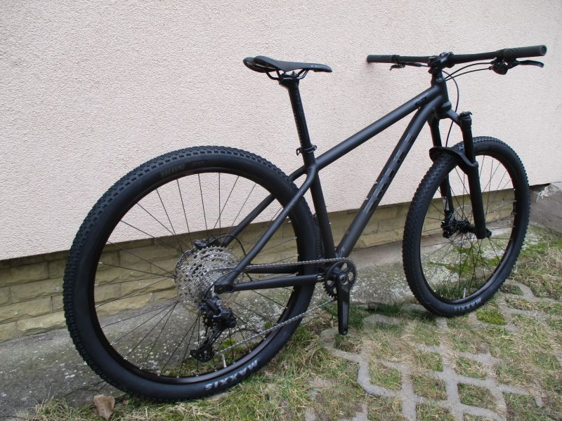 Nové lehké 29" kolo RB CR 17", vidlice Manitou Machete air, Shimano Deore 1x12, BOOST pevné osy