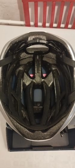 Abus stormchaser polar white