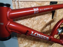 NOVÝ / NEPOUŽITÝ MTB rám Longus Scorpio 26" – Al 7005, celoodpružený