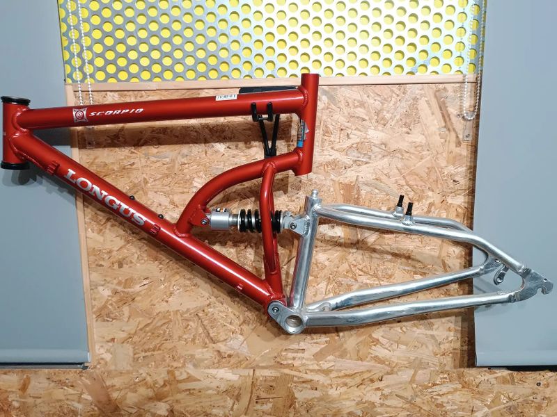 NOVÝ / NEPOUŽITÝ MTB rám Longus Scorpio 26" – Al 7005, celoodpružený