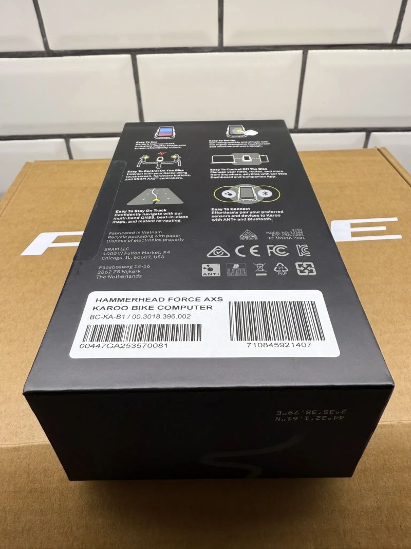 Nový Hammerhead Karoo 3 Force v záruce