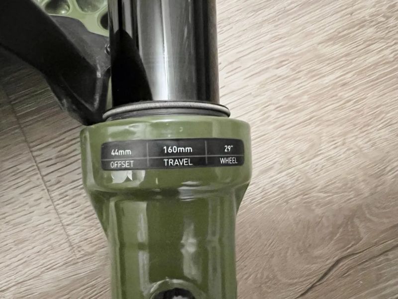 RockShox Lyrik Ultimate 29" 160mm Charger 3.1 zelená