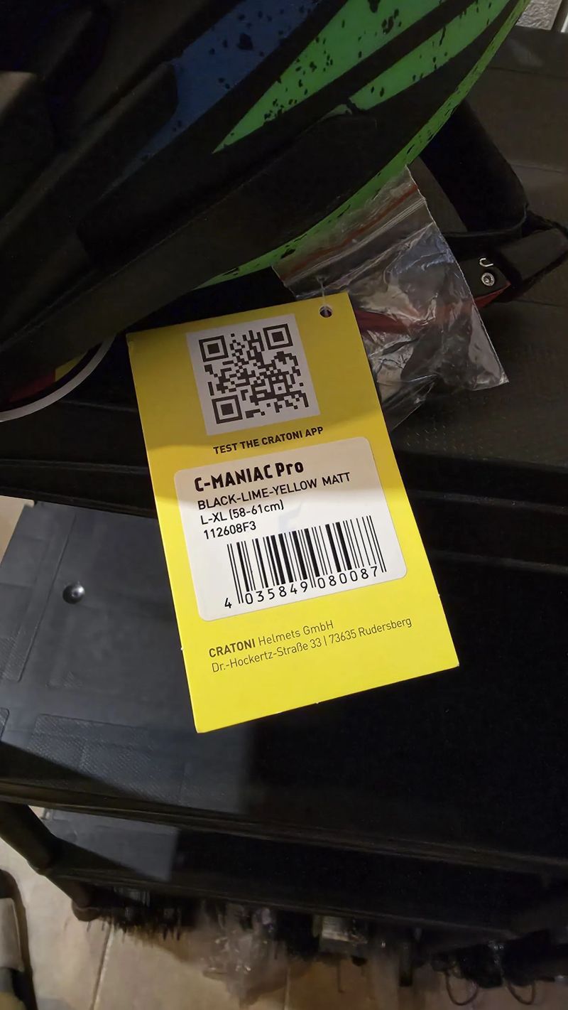 Nová Přilba Cratoni C-maniac Pro L-LX