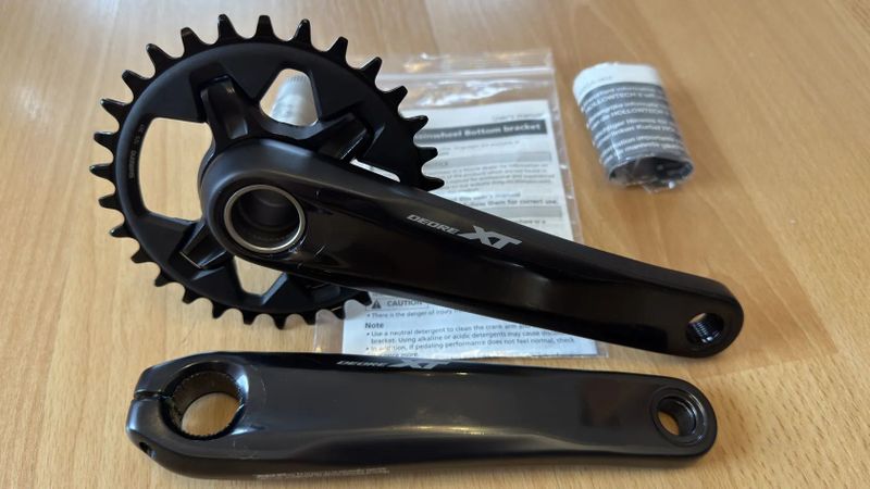 Kliky Shimano Deore XT - NOVÉ