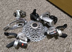 Shimano XT 3x9 sada