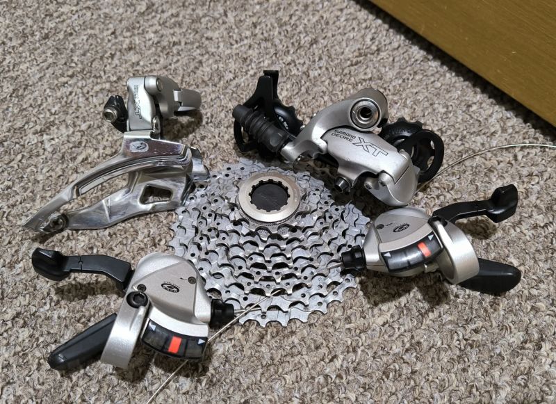 Shimano XT 3x9 sada