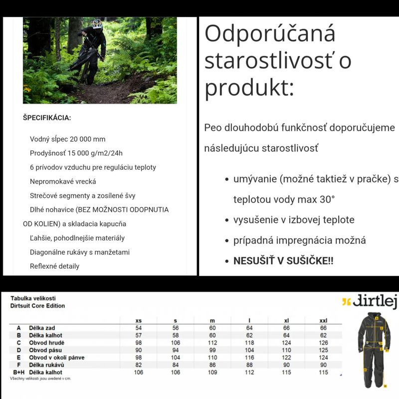 Dirtlej Dirtsuit Prime Edition (S) - nová