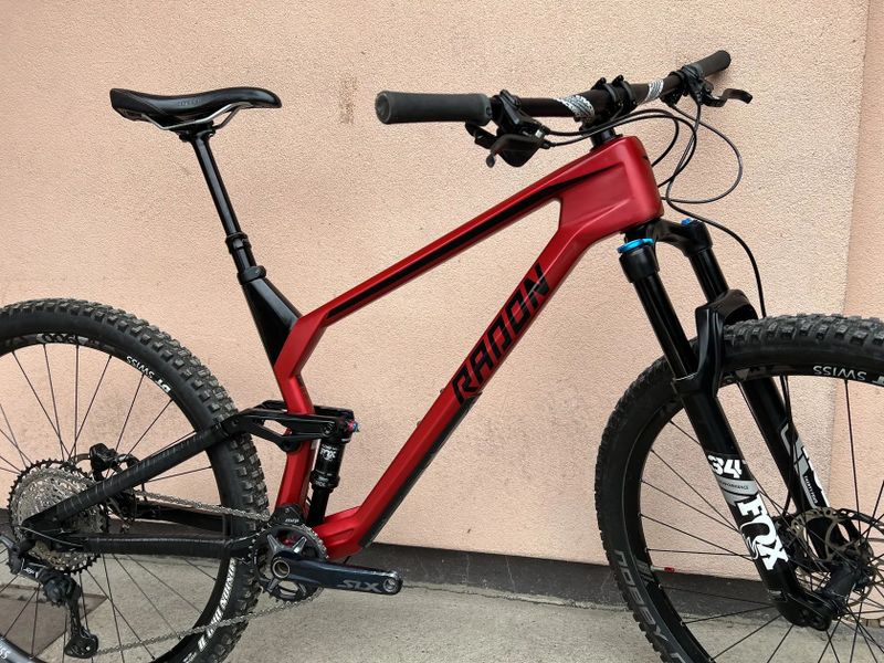 Málo jetý Radon Skeen Trail CF 9 Carbon