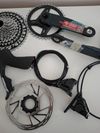 Celá sada SRAM Force E1 XPLR Wide Carbon AXS 1x13
