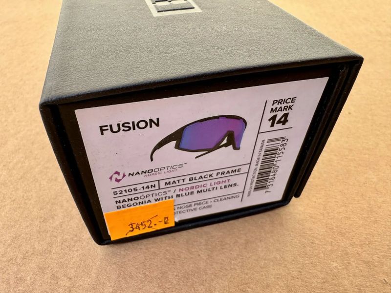 Brýle BLIZ FUSION, Nano Optics-Nordic Light, Matt Black-Rose Violet Blue