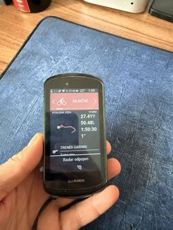 Cyklopočítač s GPS Garmin EDGE Edge 1040 černý + Radar Varia RTL515 