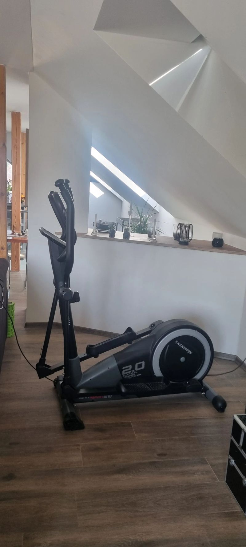 Eliptický Trenažér Insportline Atlanta Black 2.0