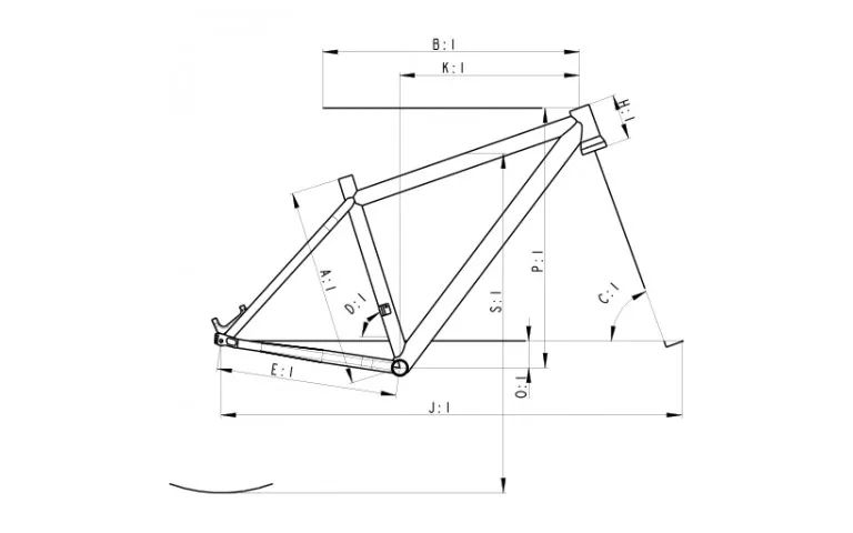 HT rám RB CRR 275 - 27,5“ - vel.L