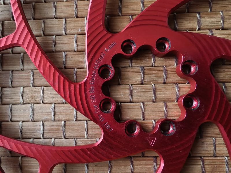 Chainring Alugear Oval Sram-8bolts 40T