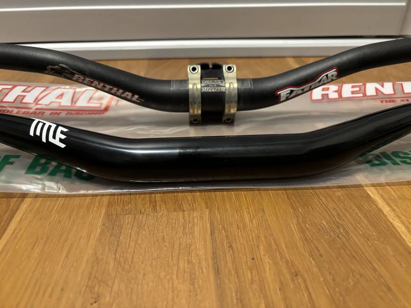 Nová Title řídítka 38mm rise, 35mm průměr