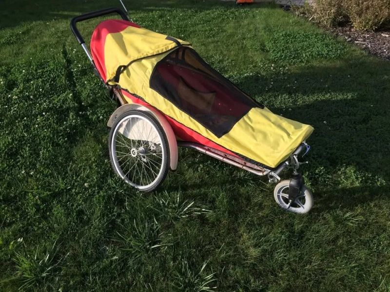 Vozík za kolo pro děti