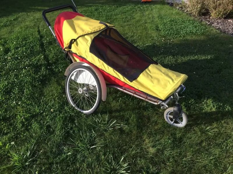 Vozík za kolo pro děti