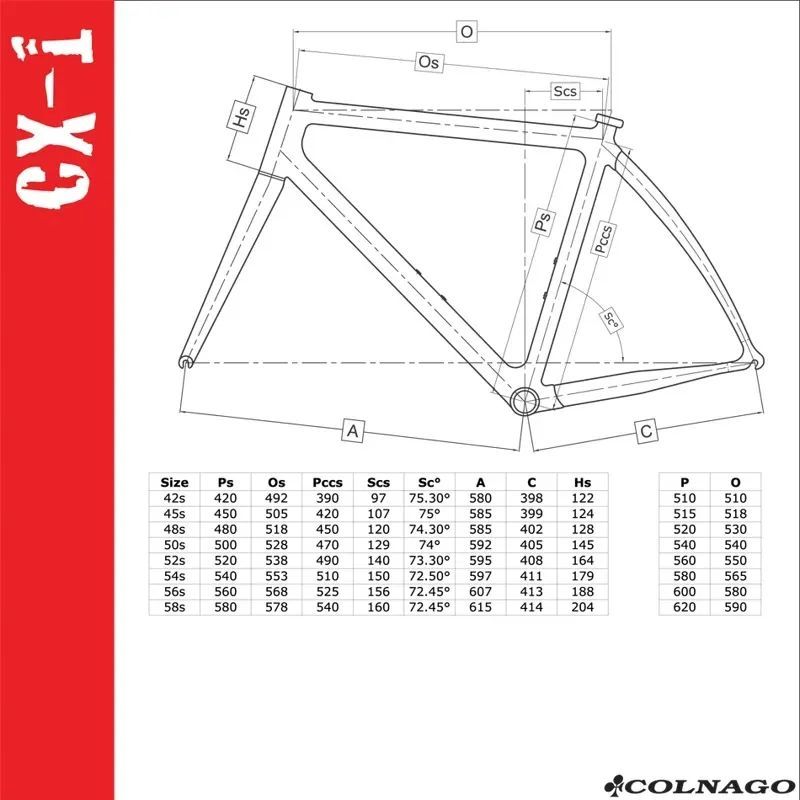 Colnago CX-1 EVO 54s
