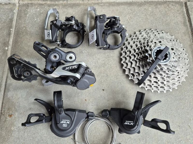 Sada 2/3x10 Shimano SLX/XTR