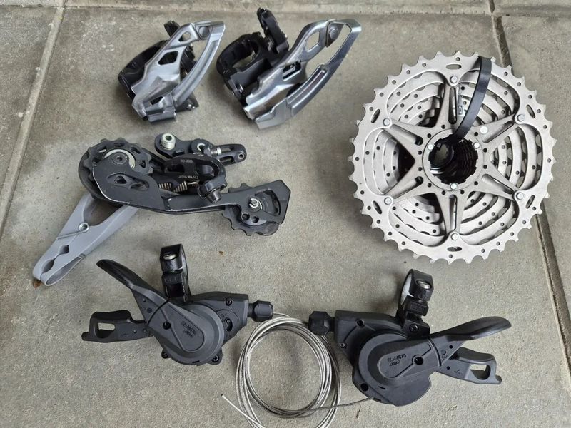 Sada 2/3x10 Shimano SLX/XTR