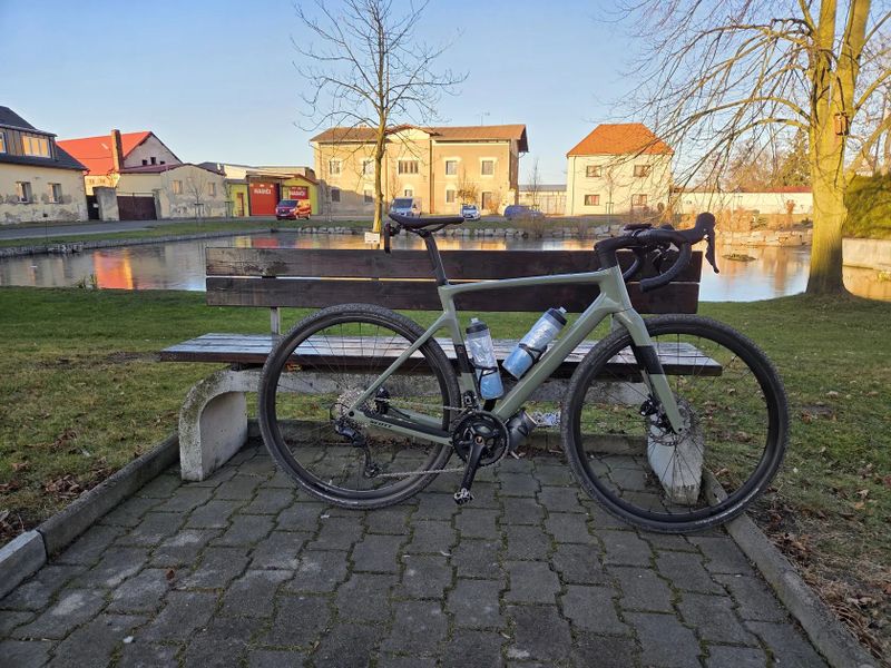 Scott Addict Gravel 50 - karbon. rám, velikost M