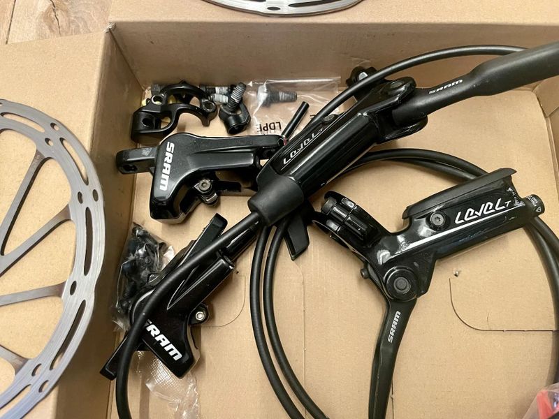 Hydraulické brzdy Sram Level T + kotouče