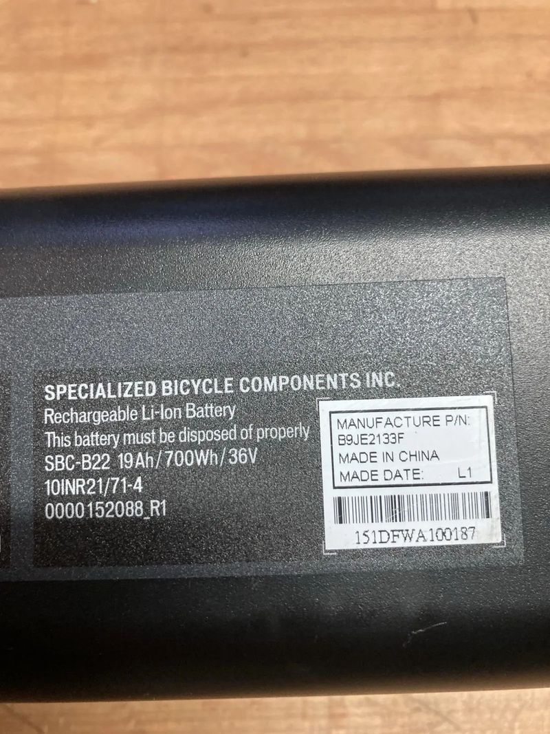 Baterie Specialized Turbo Levo M2 M3 700 Wh