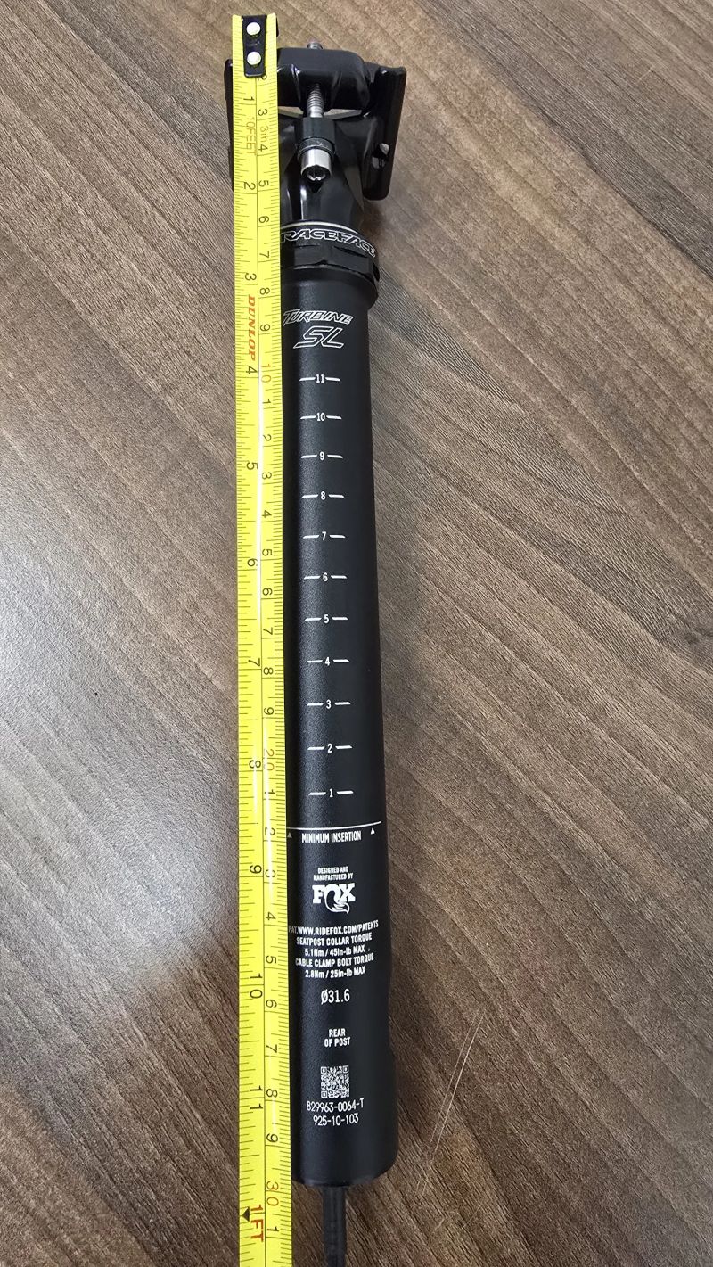 Sedlovka FOX SL 31,6 400/100mm