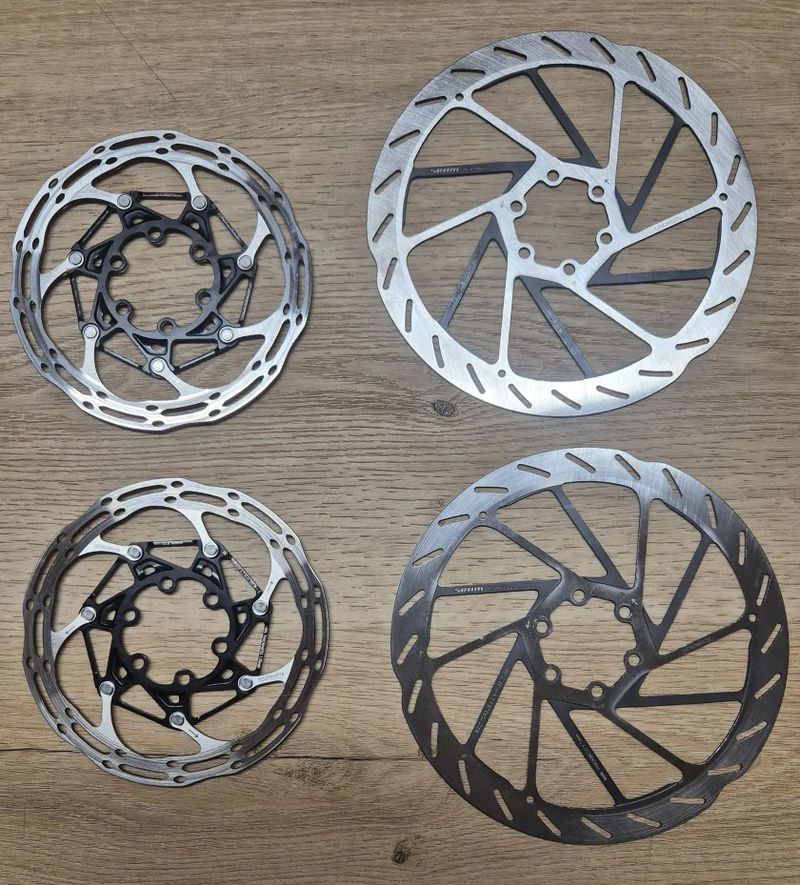 Kotouče Sram HS2, 2x180mm