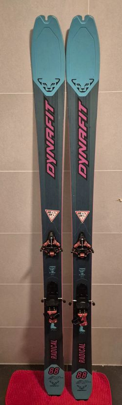 Skialpový set Dynafit Radical 88 Flamingo 174 cm