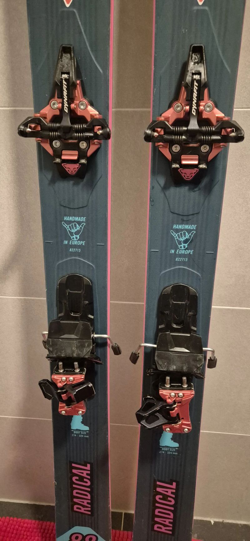 Skialpový set Dynafit Radical 88 Flamingo 174 cm