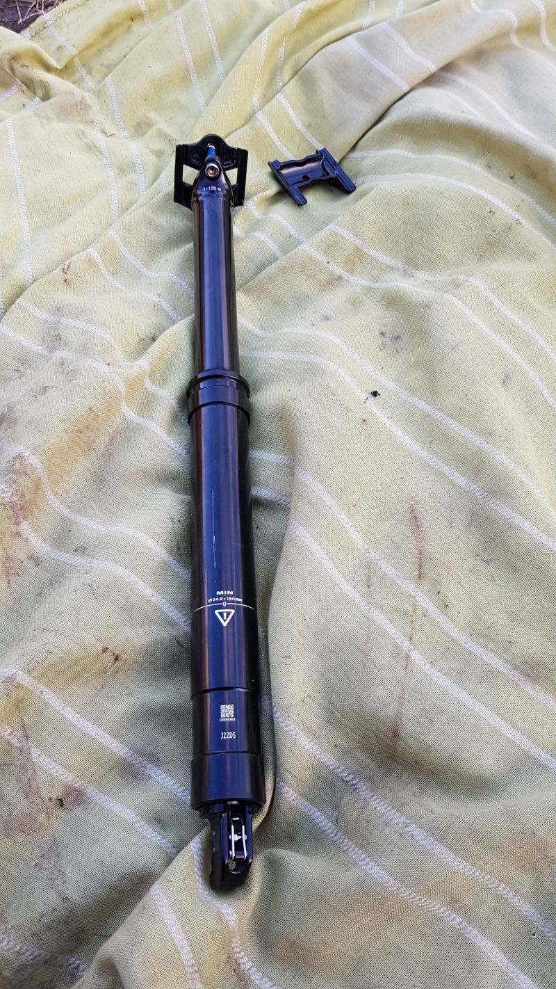 TranzX JD-YSP39, zdvih 150 mm, vnitřní vedení, 34,9 mm.