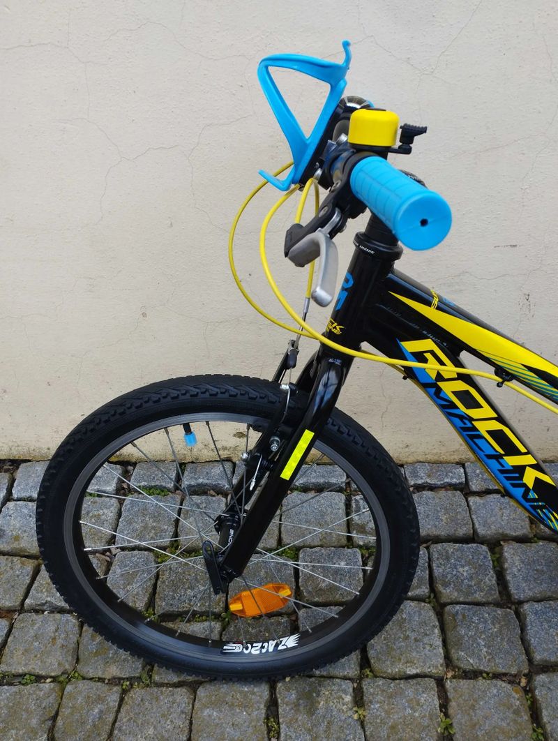 dětské horské MTB kolo Rock Machine Surge 20 pro výšku 115-135cm; po servisu + dárek