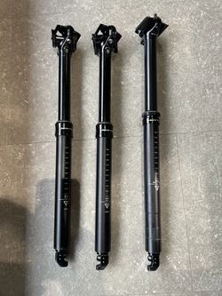 Teleskopické sedlovky TRANZ-X (Whyte) 30.9mm - 3ks nové, na náhradní díly, nefunkční patrona