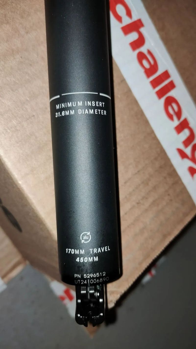 Nová teleskopická sedlovka Bontrager Line Elite 170mm / 31.6