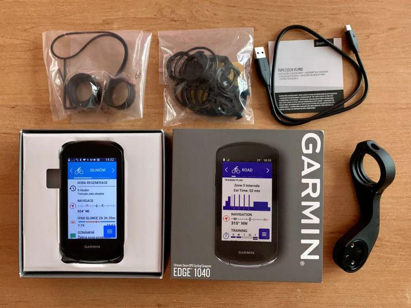 Garmin Edge 1040 jako nový - záruka do 4/2027 doprava zdarma