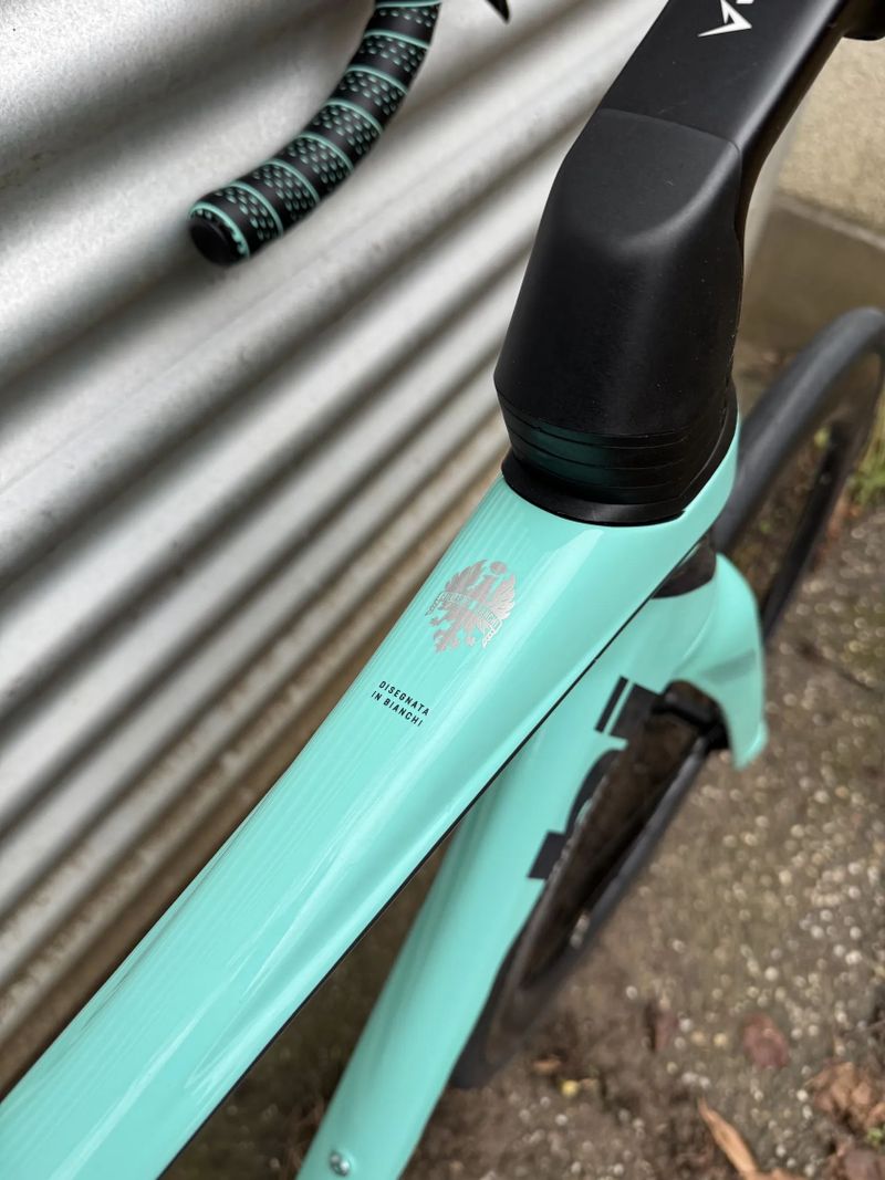 Bianchi Oltre - Shimano Di2 2x12, ZÁNOVNÍ STAV, WATTMETR