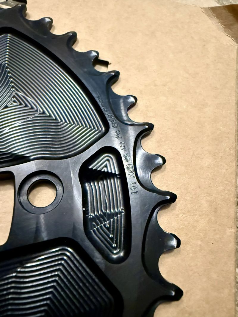 Převodník ALUGEAR Round Aero Shimano GRX 46z