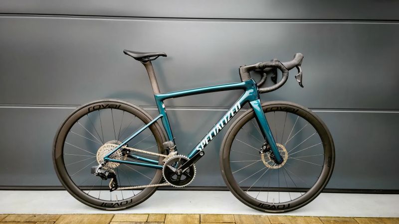 Specialized Tarmac SL8 Expert Rival eTAP AXS 2x12 Roval C38 Power Meter Quarq vel. 52