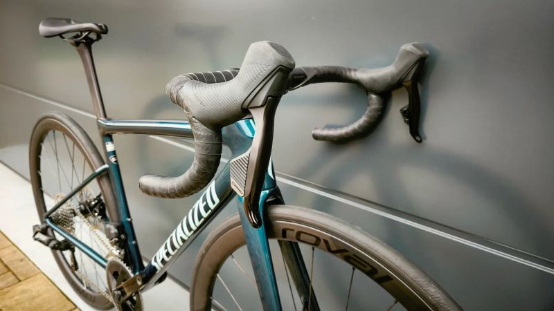 Specialized Tarmac SL8 Expert Rival eTAP AXS 2x12 Roval C38 Power Meter Quarq vel. 52