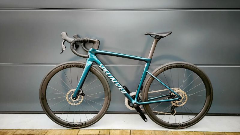 Specialized Tarmac SL8 Expert Rival eTAP AXS 2x12 Roval C38 Power Meter Quarq vel. 52