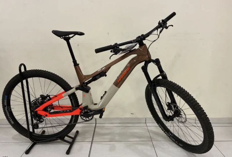 Haibike Lyke CF 10 High leather/orange -glose vel. L